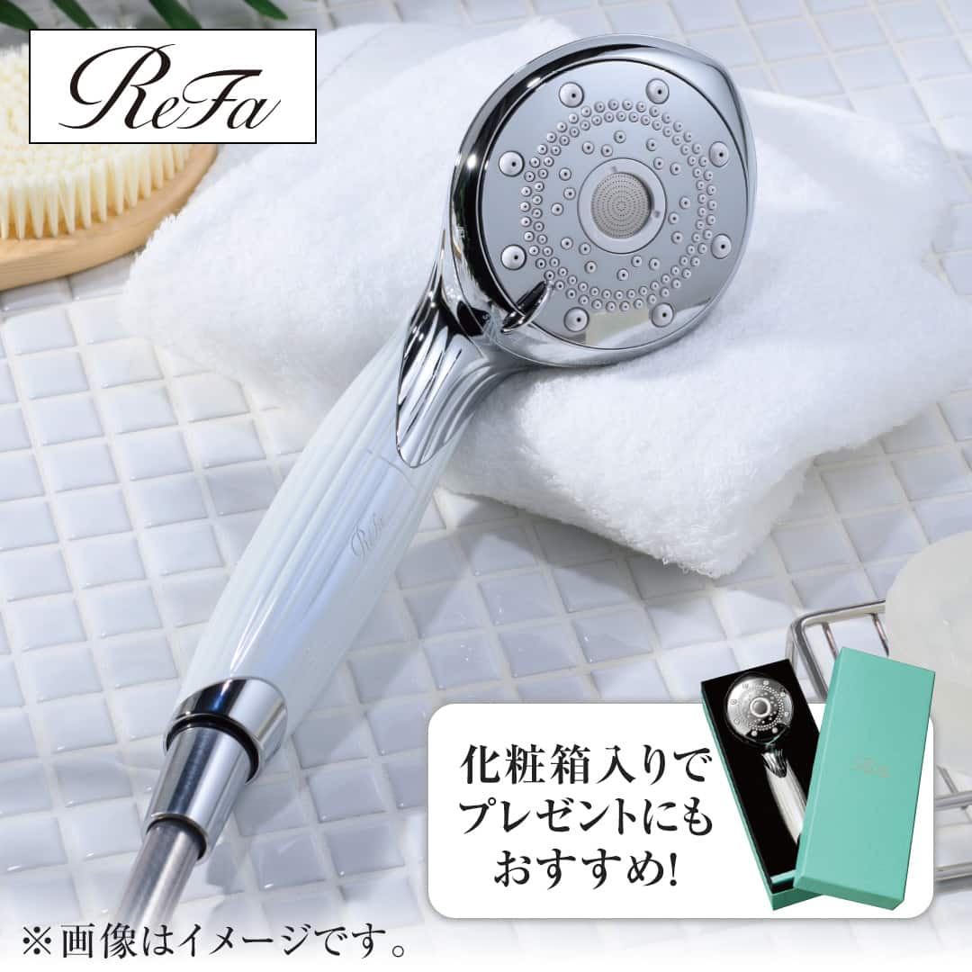 シャワーヘッド ReFa FINE BUBBLE PURE RS-AM-02B カートリッジセット 通販【ジャパネット公式】