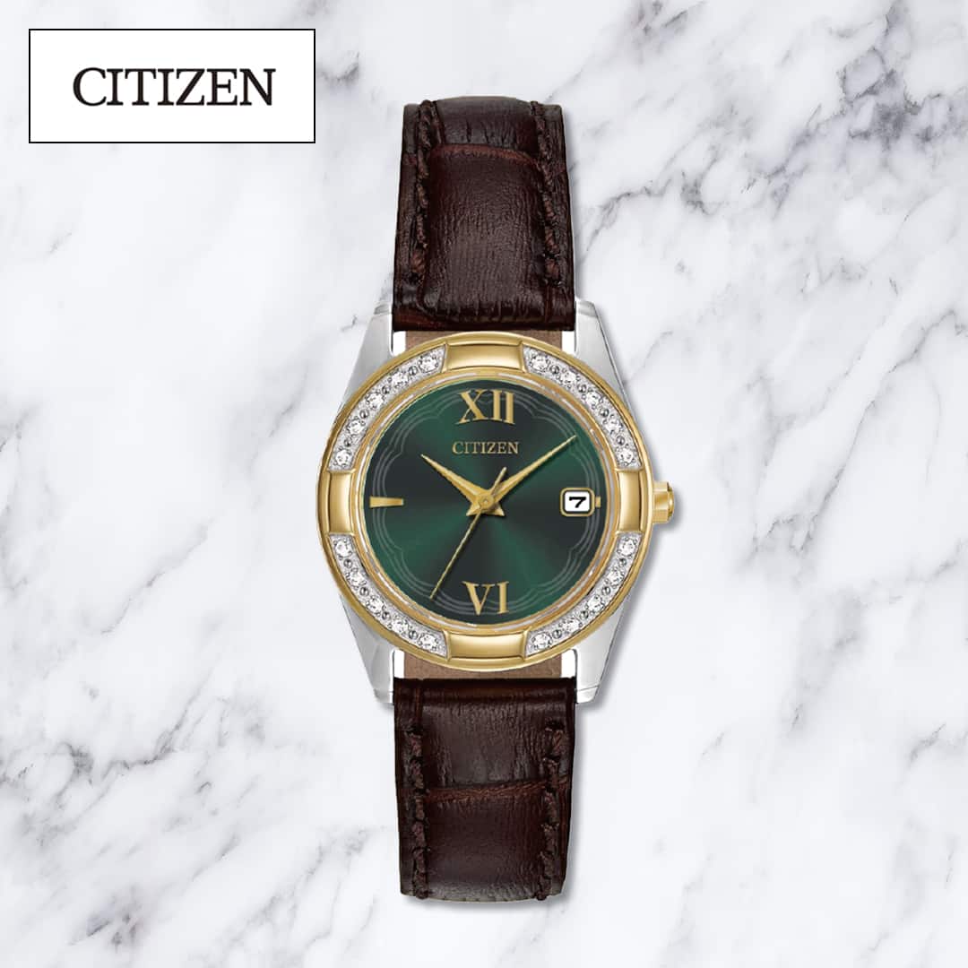 シチズン エコ・ドライブ ダイヤモンドウオッチ EW1824-06W 腕時計