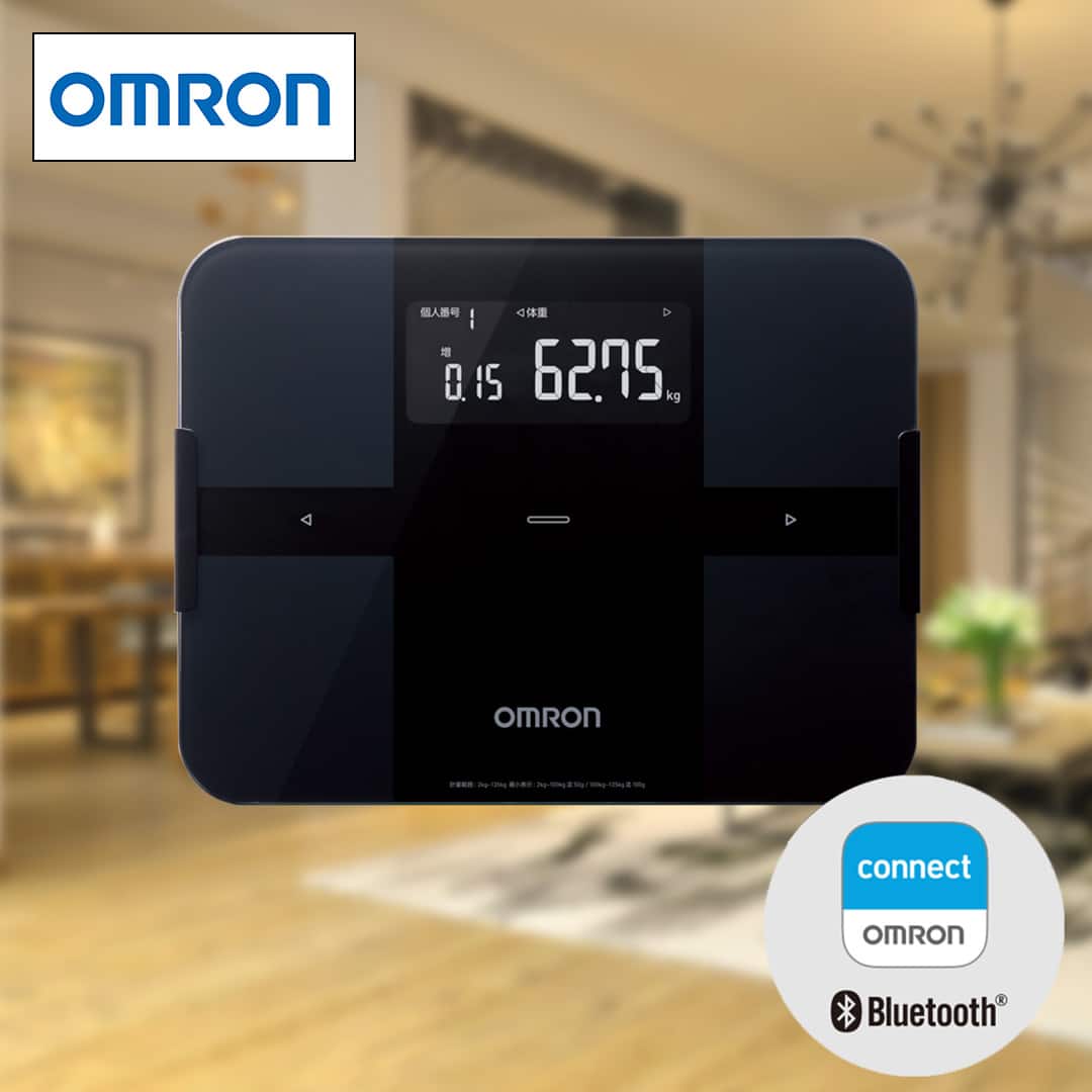 OMRON 体組成計 KRD-608T2-W 取扱説明書付き OMRON KRD-608T2-W 体重体組成計 カラダスキャン【高速測定