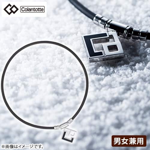コラントッテ TAOネックレス AURA シルバー×ブラックトップのみ