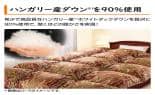 モリリン 布団・快眠グッズ ハンガリー産ダウン90%羽毛布団 シングル