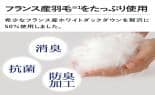 モリリン 布団・快眠グッズ フランス産羽毛 洗える合掛け布団 ピンク