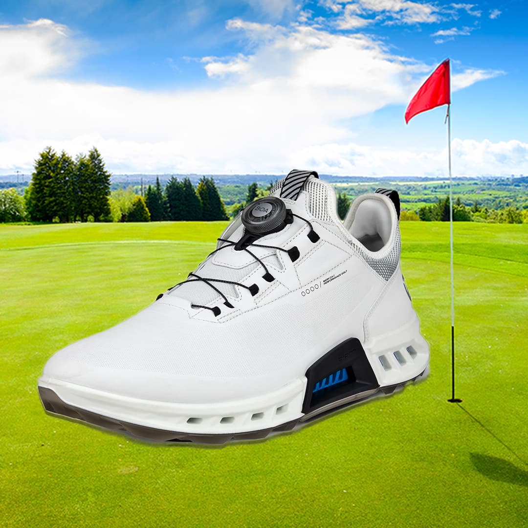 ECCO BIOM C4 BOA スパイクレス ゴルフシューズ　ホワイト27.5 ECCO BIOM C4 BOA スパイクレス ゴルフシューズ ホワイト27.5 - メルカリ