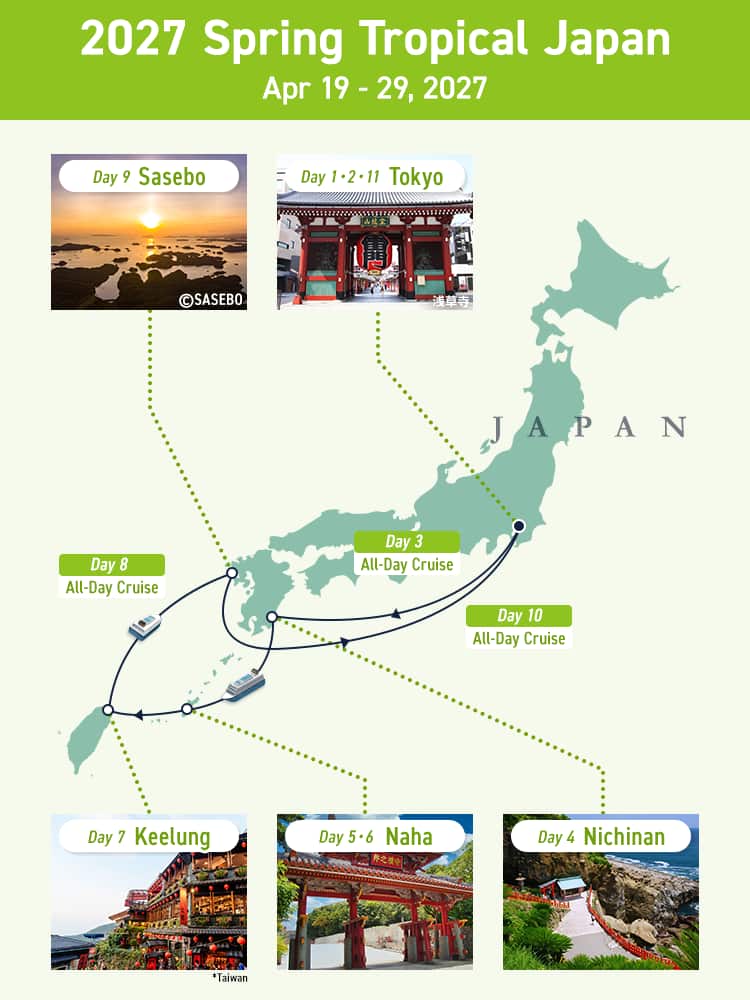 Voyage map
