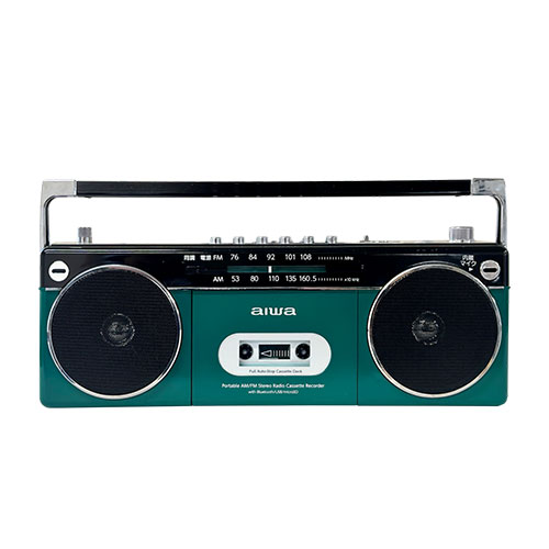 �Ƃ����傤�@�y���i�z�������̉����_�u���X�s�[�J�[�@aiwa�@audio�[GRCP2�@�O���[���@GAA4-RCP0002(GN)_main_1