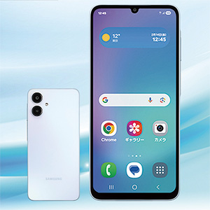 サムスン  スマートフォン　Galaxy　A25　5G　ライトブルー  SCWBC3