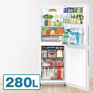 �V���[�v�@�v���Y�}�N���X�^�[�①�Ɂ@280L�@�E�J���@�A�R�[���z���C�g�@SJ-PD28R-W