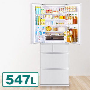 �O�H�@�①�Ɂ@547L�@�V���N�E�b�h�@MR-JW55N-W