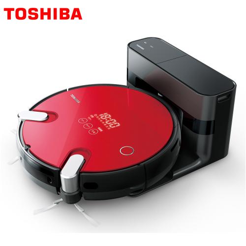 東芝 掃除機 スマートロボットクリーナー トルネオ ロボ グランレッド