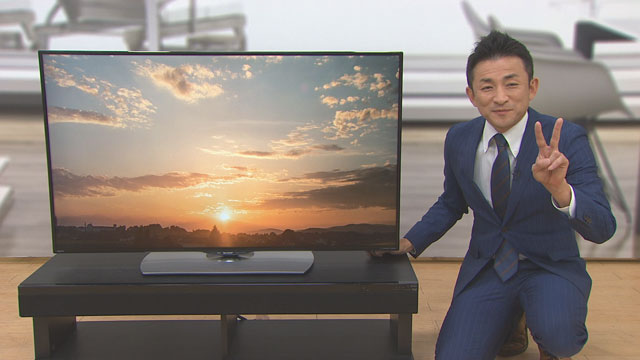 シャープ テレビ 4K液晶テレビ アクオス 50V型 LC-50U40 設置