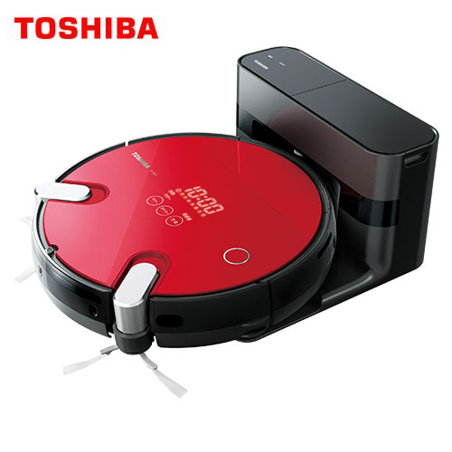 東芝 掃除機 スマートロボットクリーナー トルネオ ロボ グランレッド
