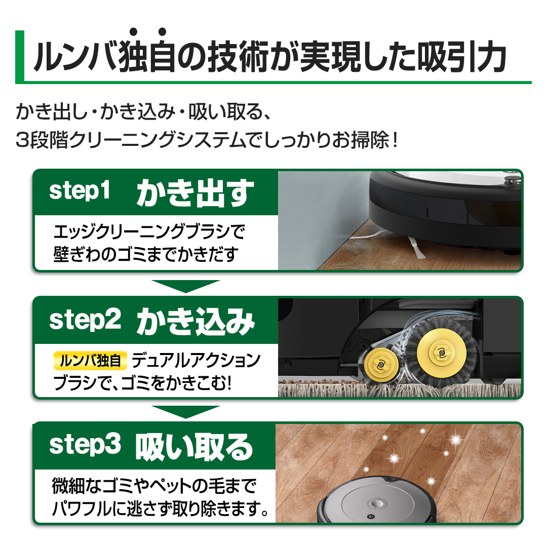 iRobot社 掃除機 ロボット掃除機 ルンバ694 R694060 通販