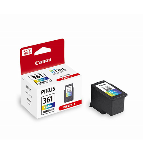 �L���m���@FINE�J�[�g���b�W�i��e�ʁj3�F�J���[�@BC-361XL_main_1